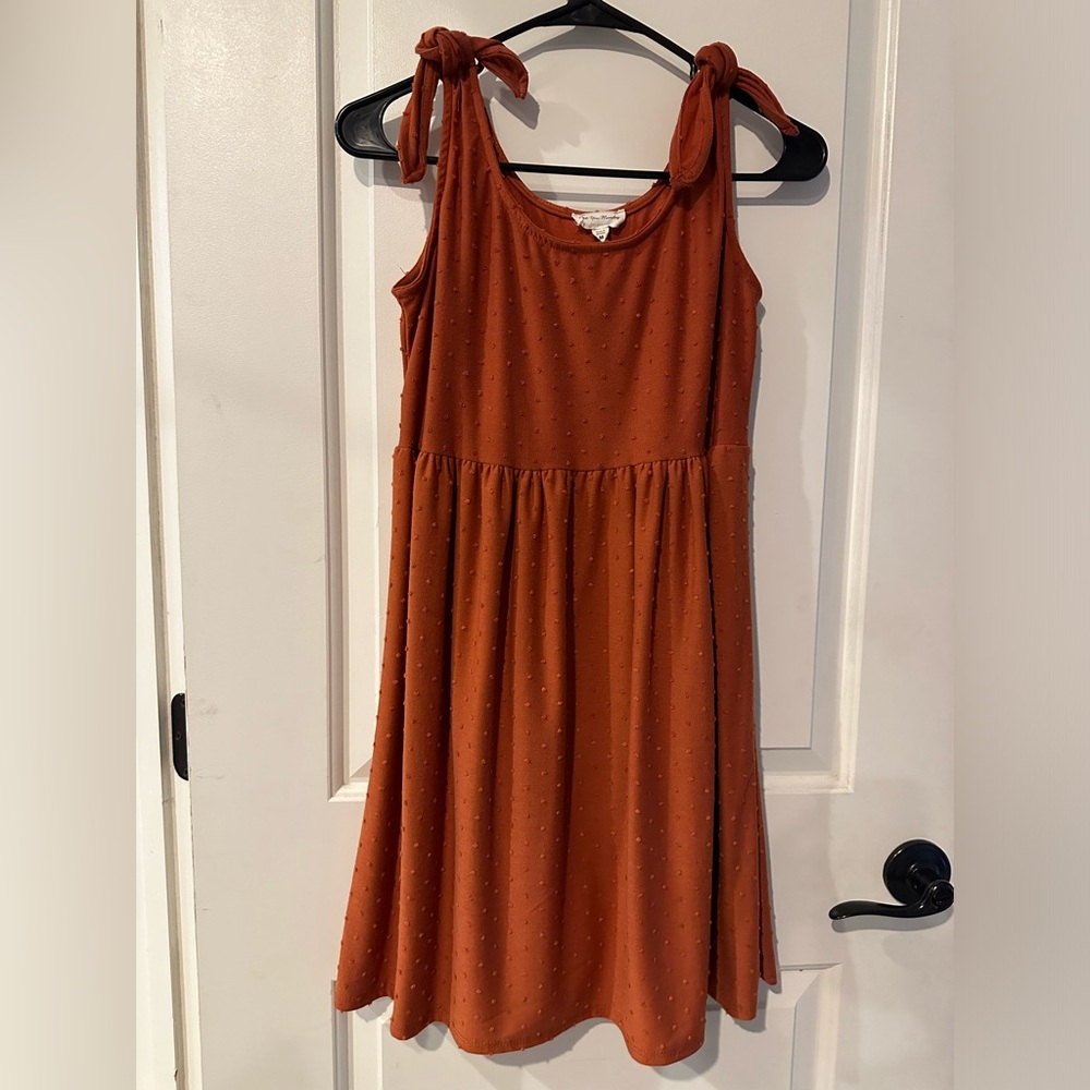 See you Monday, dress size medium, only worn once!